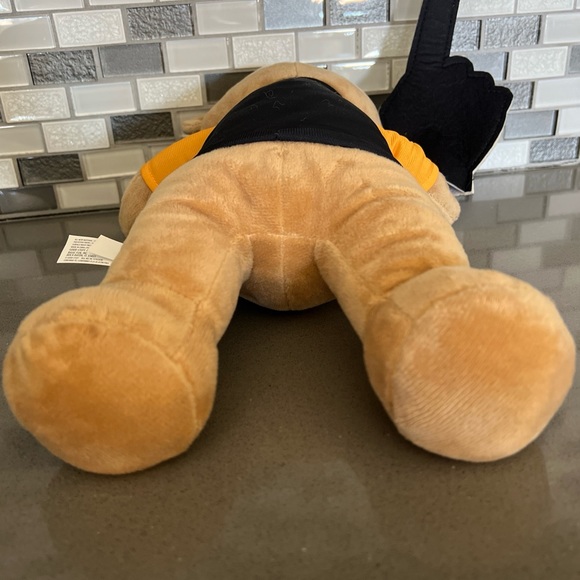 Pittsburgh Steelers NFL Football Bear Plush #1 Finger T-Shirt / 14” / BRAND NEW - Picture 11 of 16
